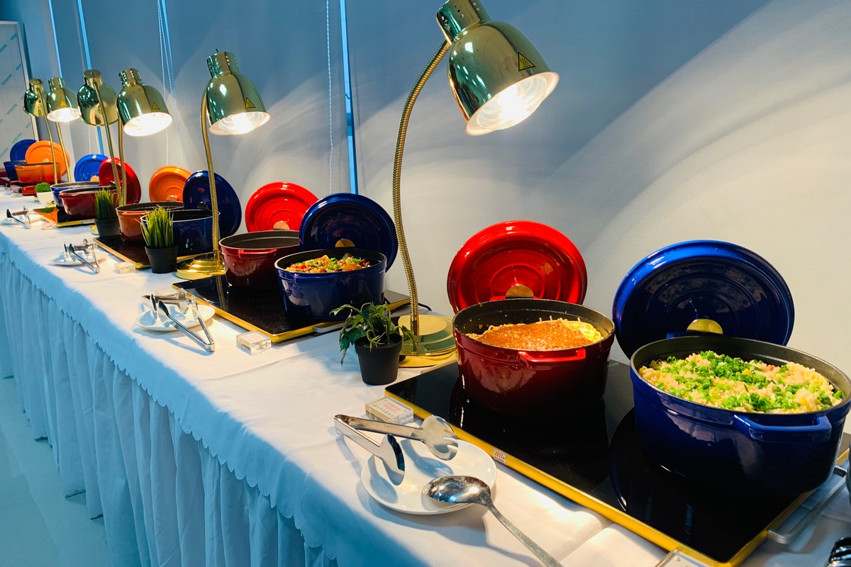 自助餐琺瑯鍋和保溫燈租賃