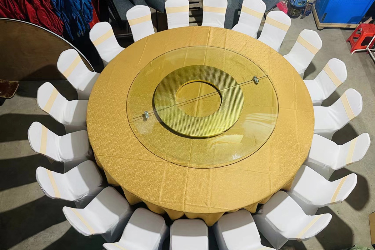 3米大圓桌椅20人位租賃