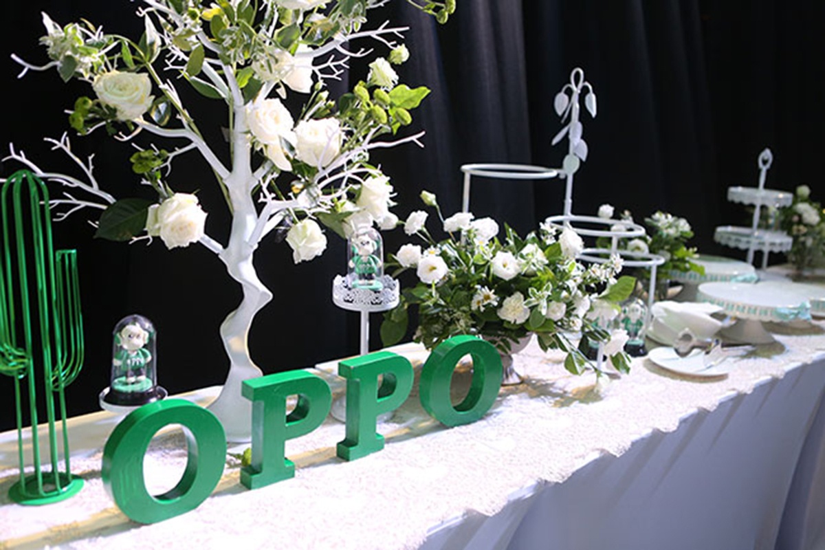OPPO新品發布會茶歇