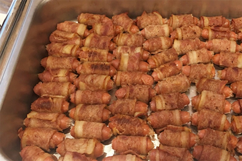 德國法蘭克福香腸培根卷